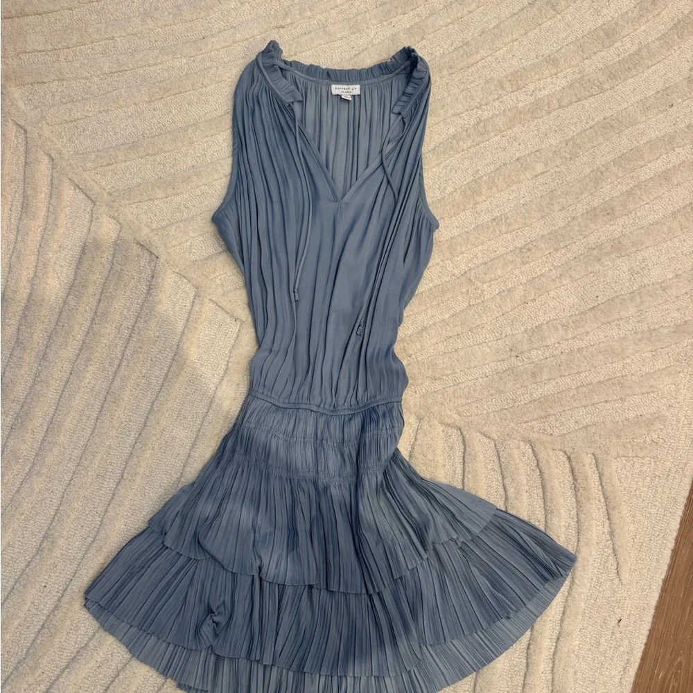 Cara Pleated Mini Dress - Picture 2 of 3